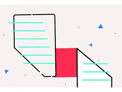 Cover the Check with MealShare 2d app bill check design frame illustration ios line outline receipt shapes