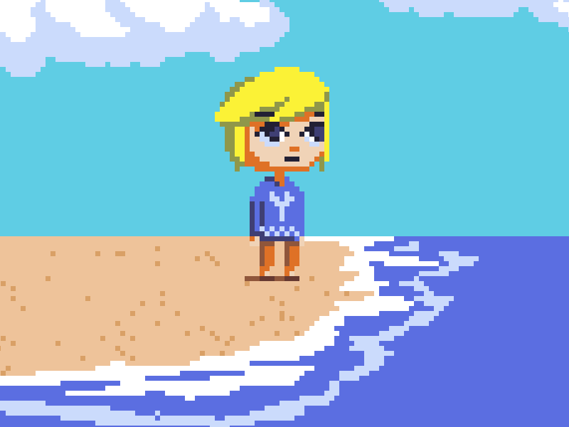 Link (Windwaker) animation link pixel art pixel dailies pixelart wind windwaker zelda