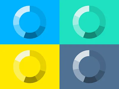 Chart colors charts colors components dashboard flexible graph ipad piechart presentation