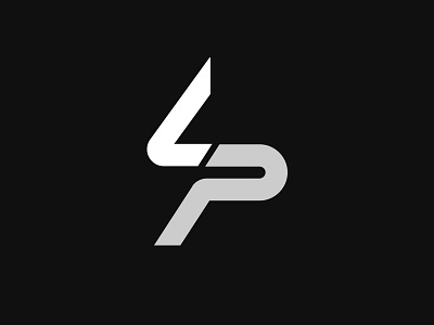 LP Pt. 2 bold brand branding clean letters logo lp simple thick lines type typography