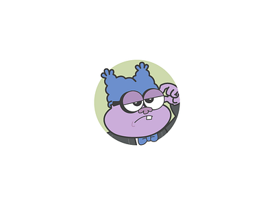 Detective Porridge cartoon network chowder detective porridge icon icon design iconography illustration outline porridge vector
