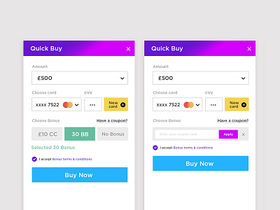 Qucik Buy Design application mobile app ui ux visual design