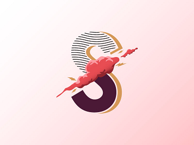 S-company logo ideation colors energy logo smoke sparks type