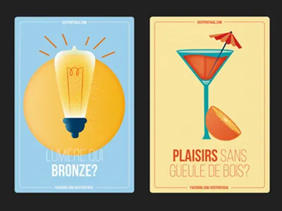 Small pleasures 2d drinks illustration pleasures summer turismo vector visitportugal