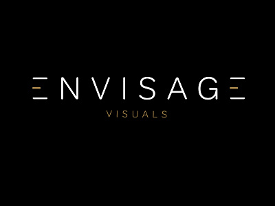 Envisage Visuals logo bondmedia cad design envisage logo luxury visuals