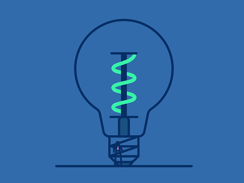 Bulb X Plumen animation bulb bulbs character energy gif green led loop plumen slide spiral