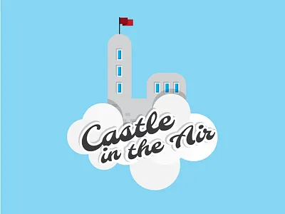 Castle in the Air air castle flag font type vloud