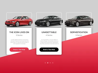 Info Card Concept 3 android bmw car cta info card ios ui web
