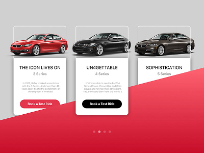 Info Card Concept 3 android bmw car cta info card ios ui web