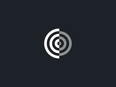 O geometry minimal monogram o option symbol target tsanev