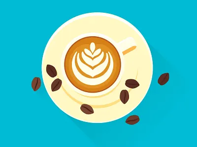 Barista Coffee barista coffee flat illustration material vector
