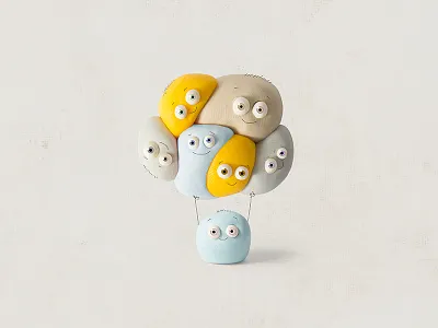 NINO Clay Guys character characterdesign clay drawing fimo graphicdesign illustration illustrations polymer clay sculpture