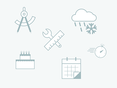 Landing Page Icons icon illustrations