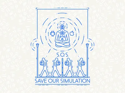 Save Our Simulation alwayson connectedsociety fearofmissingout fomo instantgratification saveourstimulation simulation vr