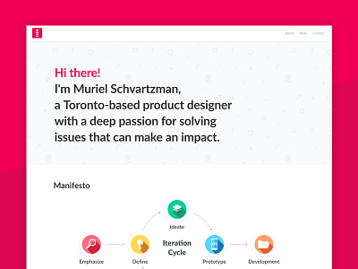 Design Portfolio design digital interaction productdesign toronto ui ux visual website
