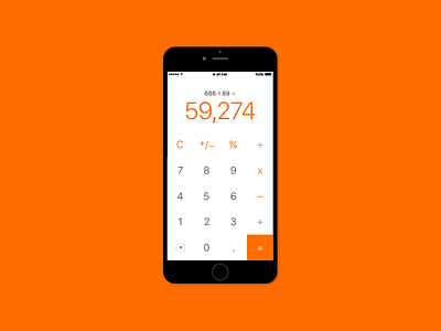 Daily Ui 004 004 calculator daily ui