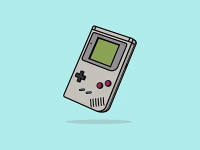 Gameboy design gameboy illustration