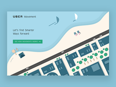 Uber Movement Concept concept movement uber website
