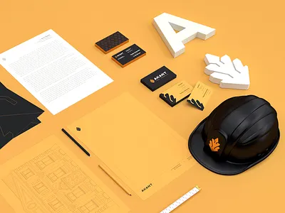 Akant - building inspection company acanthus akant black building gold inspection logo logos stationery yellow