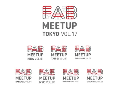 Fab Meetup - Identity Design identity design illustration
