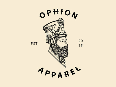 Ophion Raider apparel beard illustrator napoleonic ophion raider