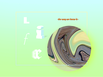 once before letter marble random