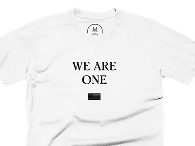 New on Cotton Bureau: We Are One 🇺🇸 cottonbureau t shirt 🇺🇸