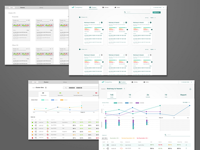 Comprinno automation enterprise ui ux visual design wireframe