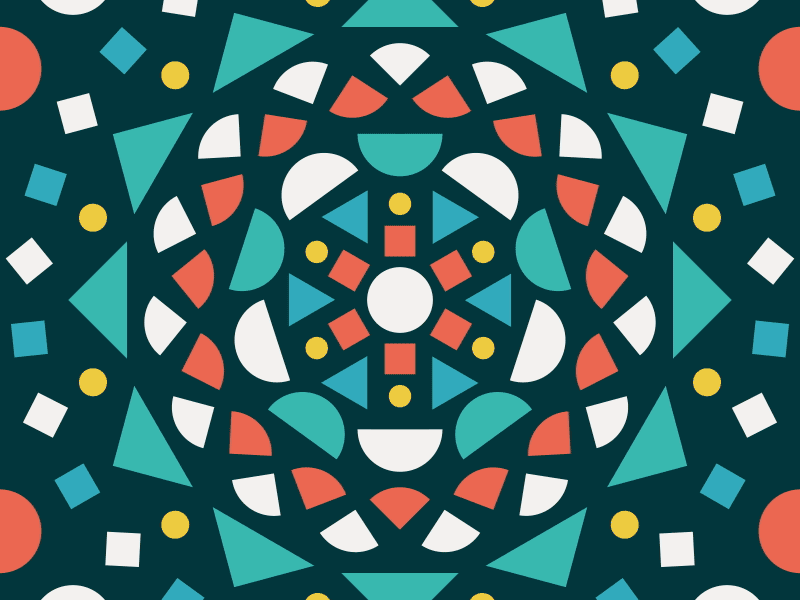 kaleidoshapes animation kaleidoscope motion graphics relationshapes shapes