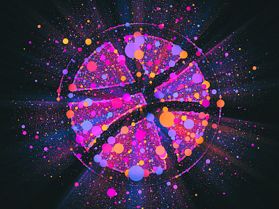 Hello Dribbble! art design digital dribbble graphic player