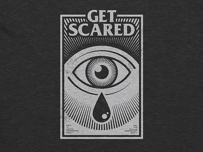 Bow To Nothing apparel design eyeball get get scared illuminati merch photoshop scared shirt tears tshirt