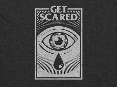 Bow To Nothing apparel design eyeball get get scared illuminati merch photoshop scared shirt tears tshirt