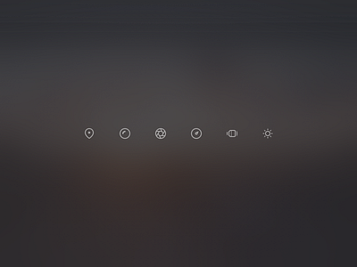 EXIF icons aperture camera exif exposure focal length icons iso lens location photography time