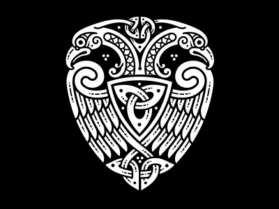 Celtic Two Headed Eagle bird celtic coatofarms eagle