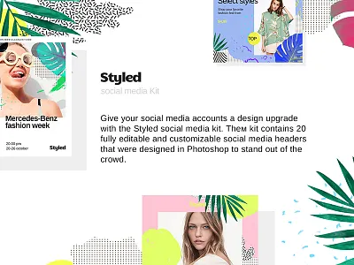 Styled Social media kit blog blogger brand facebook fashion insta instagram lifestyle social style styled twitter