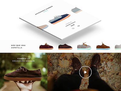 Pompeii Website Modules design pompeii restyle sneaker ui user experience ux web web design