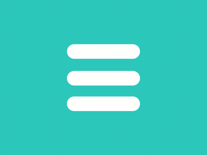 Menu animation animated burger menu close gif menu open principle settings
