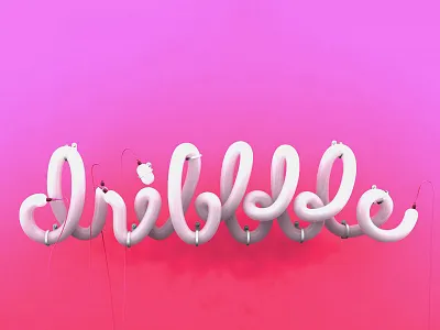 Dribbble light c4d