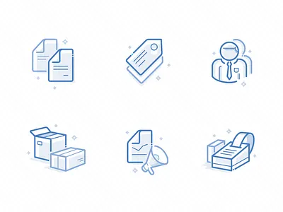 icon set part 1 blue clean icons iconset