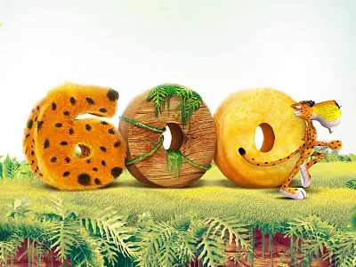 Type Cheetos 3d cheetos illustration illustrator lights manipulation numbers photoshop texture type typography