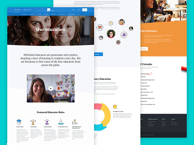 AltSchool Lab Schools altschool clean education layout responsive web web design