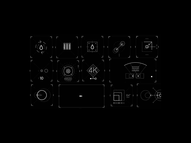 Icons animation animation circle design eco icons infographics print square ui