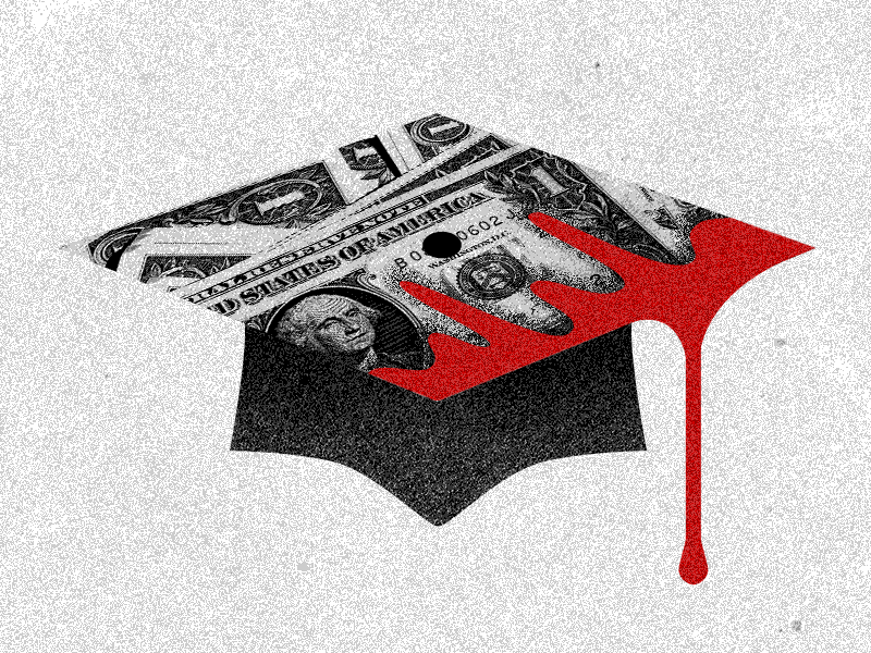 Graduation Cap blood donation debt graduation cap money