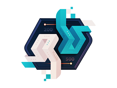 Basics of HTTP 500 badge code coding course development http internet network pixels tech transport