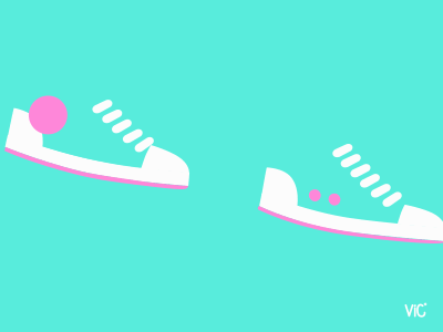 Don´t stop ae colors dancing loop motion move shoes tennis