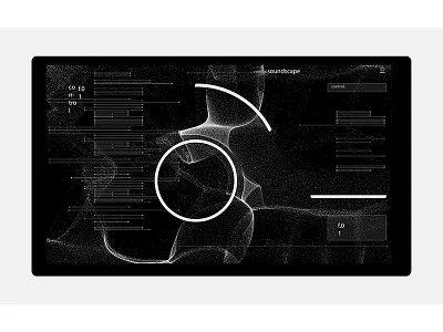soundscape. data design graphic illustration interaction interface sound uiux web