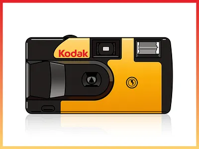 Kodak Camera | Illustrator 2008 camera illustrator kodak noselfies