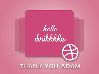 Hello Dribbble! debut