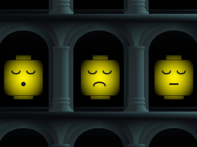 Lego Game of Thrones faceless men game of thrones got hall of faces lego