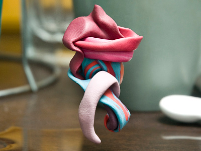 001 Everyday Magic modelling clay plasticine plastilustration